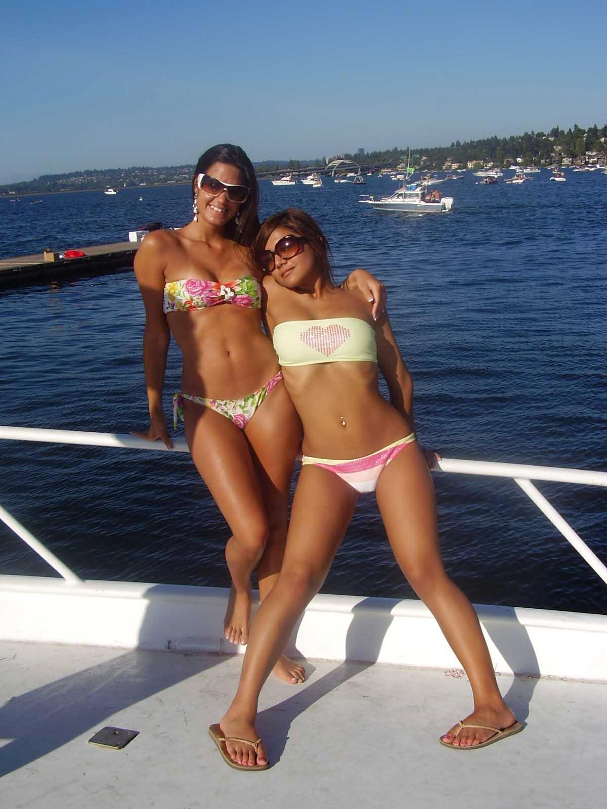 Female anatomy clitoris female Bikini boat parties